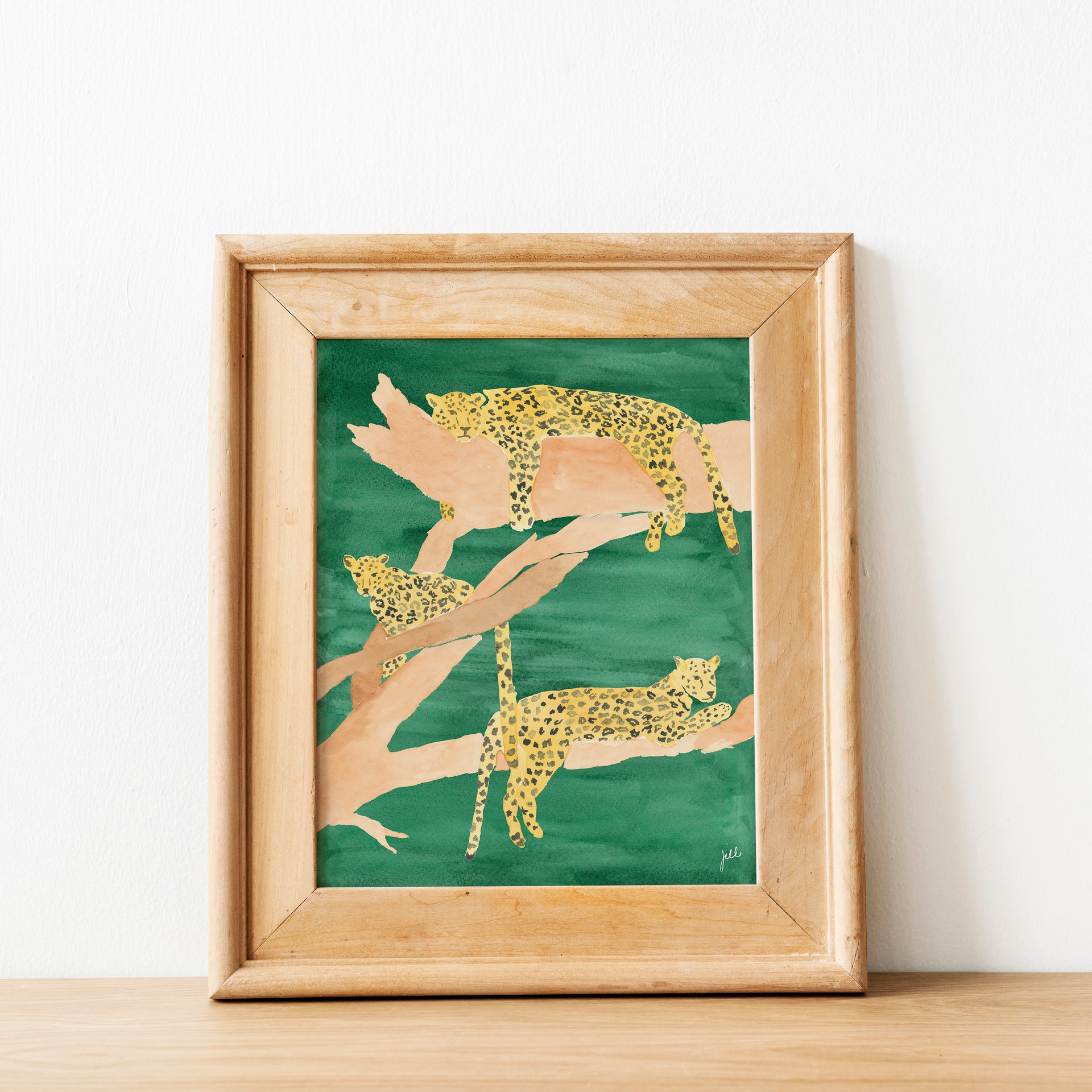 Lounging Cheetahs Art Print by Gert & Co