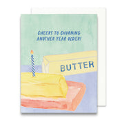 Butter Pun Birthday Greeting Card
