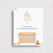 Congrats on Becoming Grandparents Greeting Card by Gert & Co