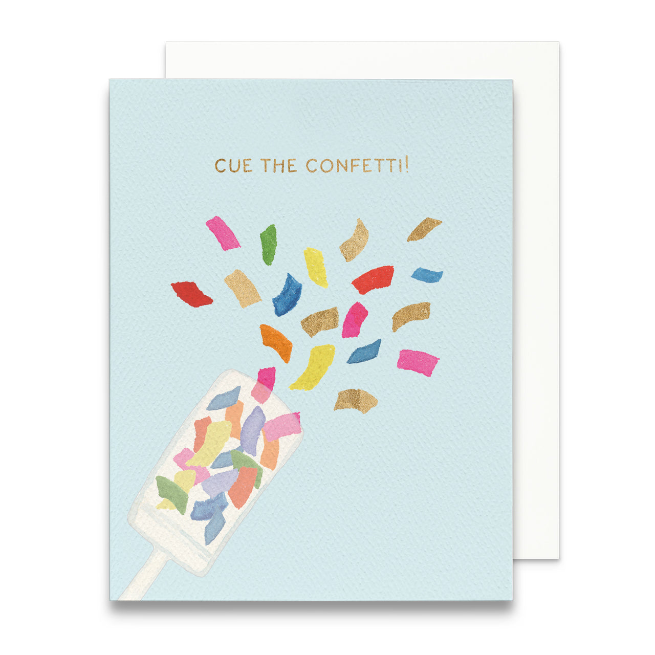 Cue the Confetti Congratulations Card