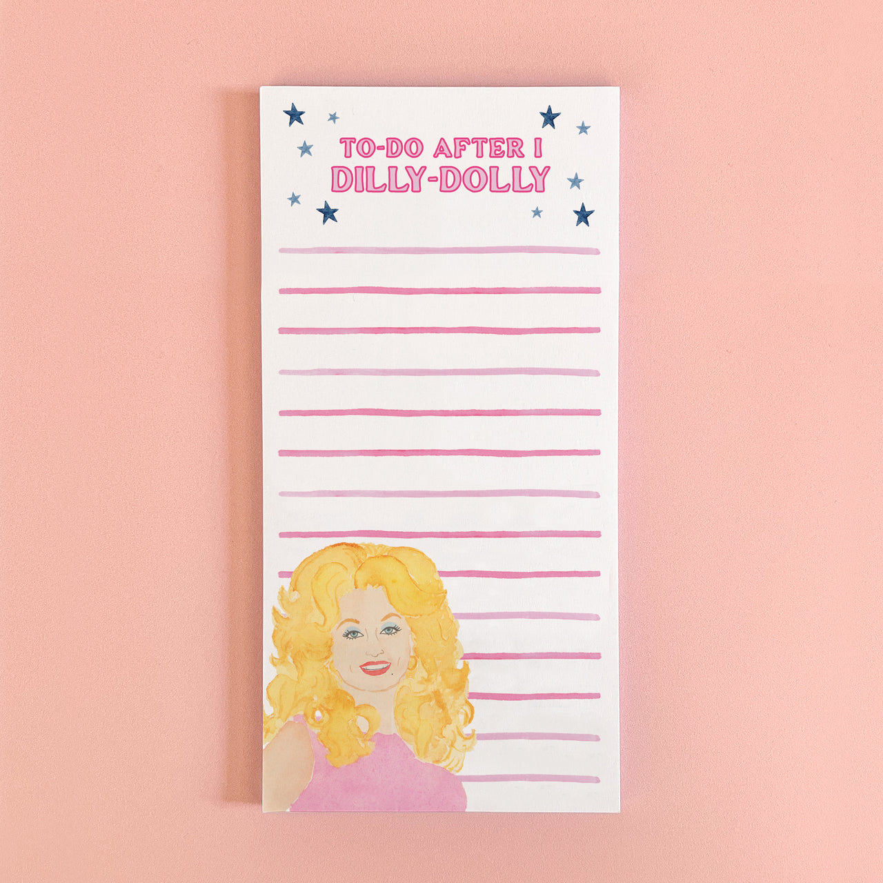 Dolly Parton Notepad
