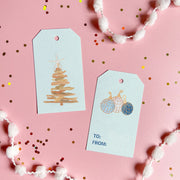 Driftwood Christmas Tree Gift Tags by Gert & Co