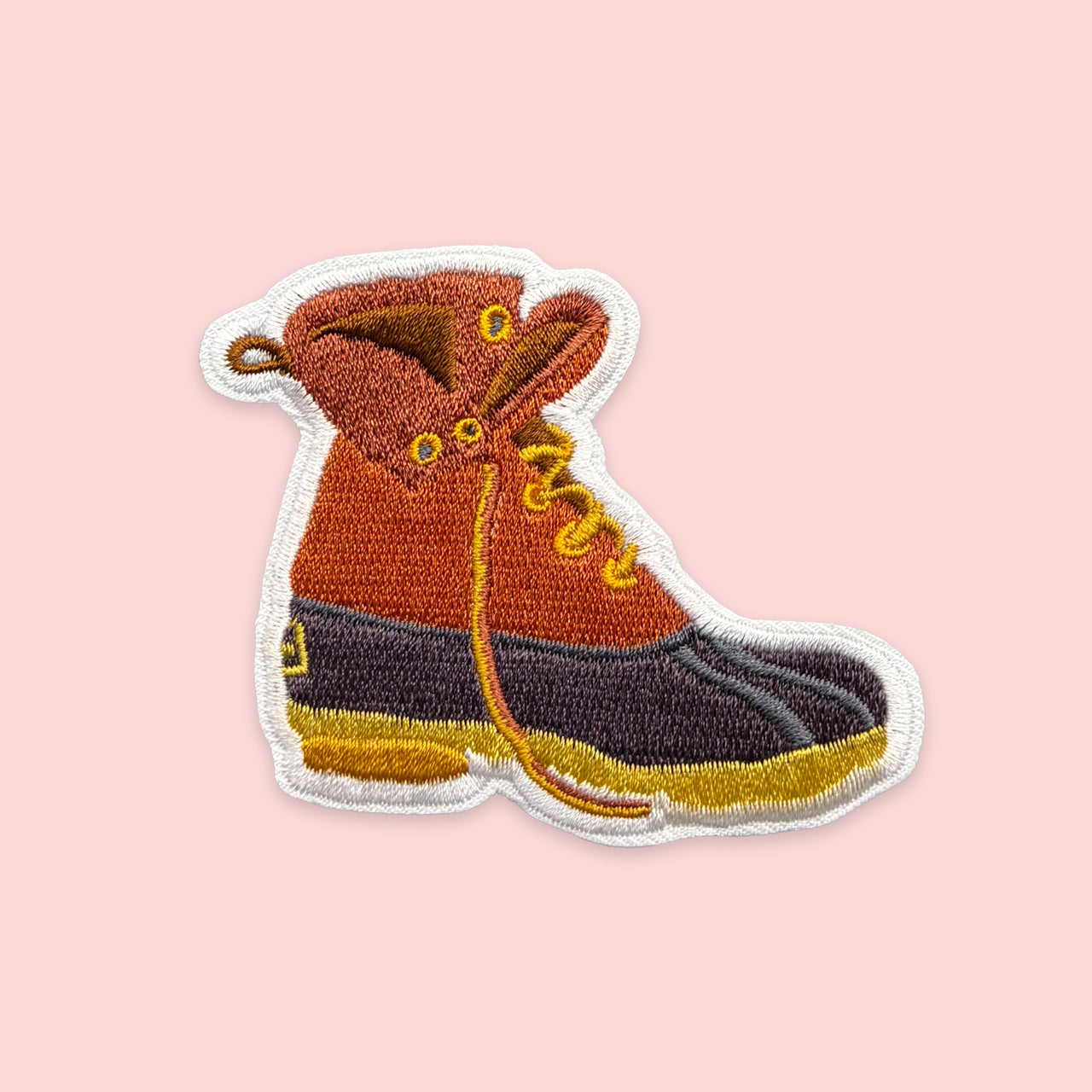 Bean Boot Iron-On Patch