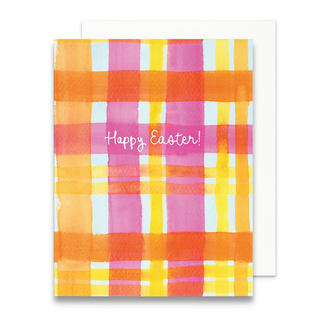 Plaid Easter Greeting Card