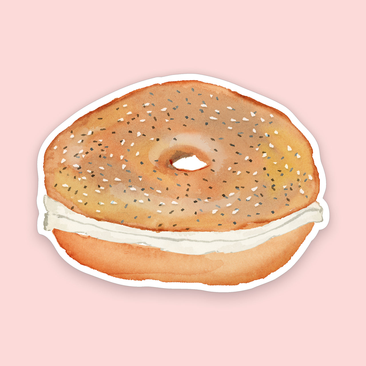 everything bagel sticker