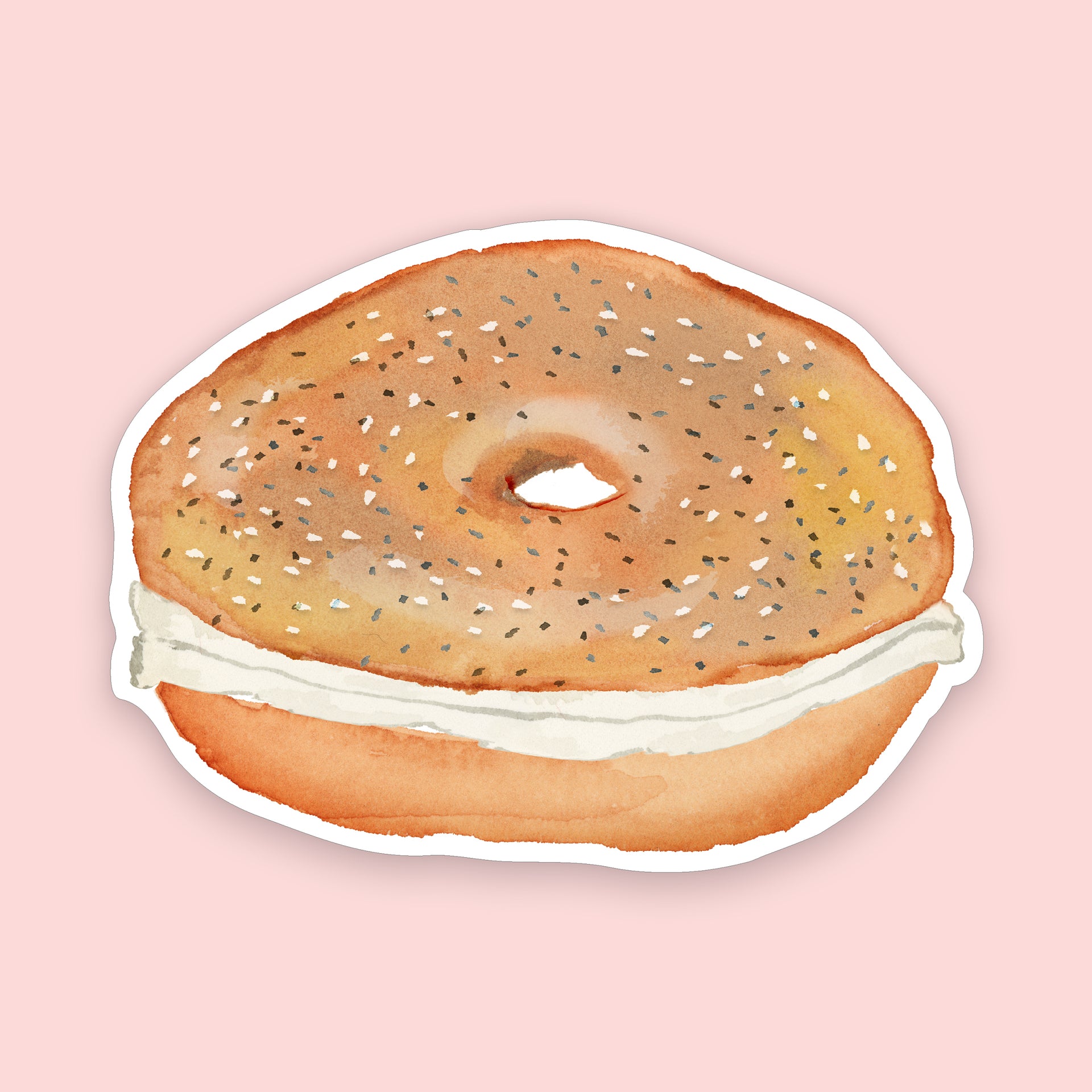 everything bagel sticker