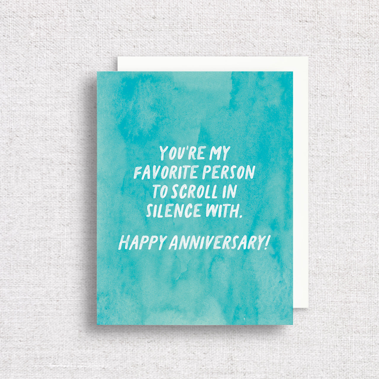 You're My Favorite to Scroll With Greeting Card by Gert & Co