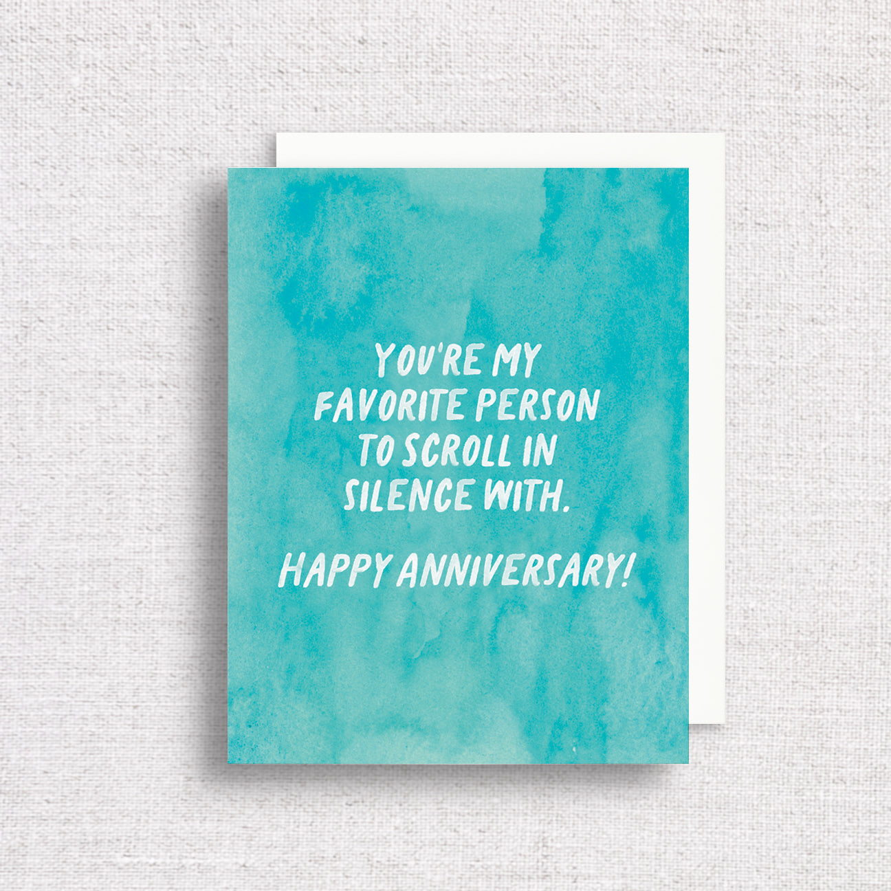 You're My Favorite to Scroll With Greeting Card by Gert & Co