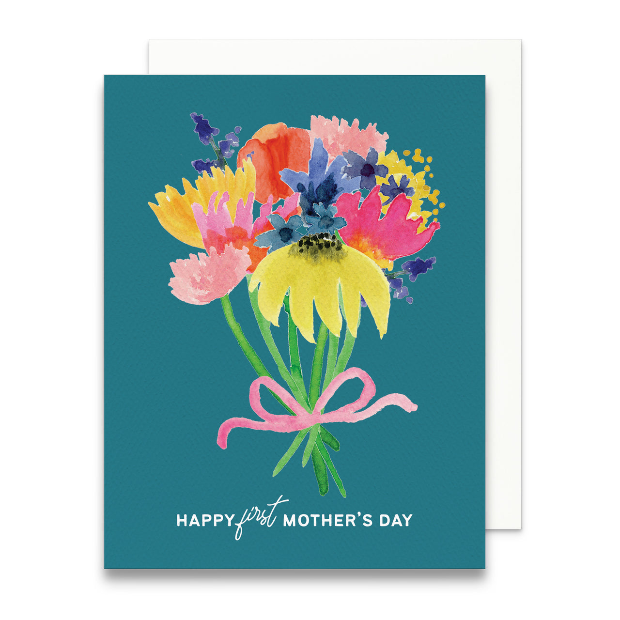 First Mother's Day Bouquet Greeting Card