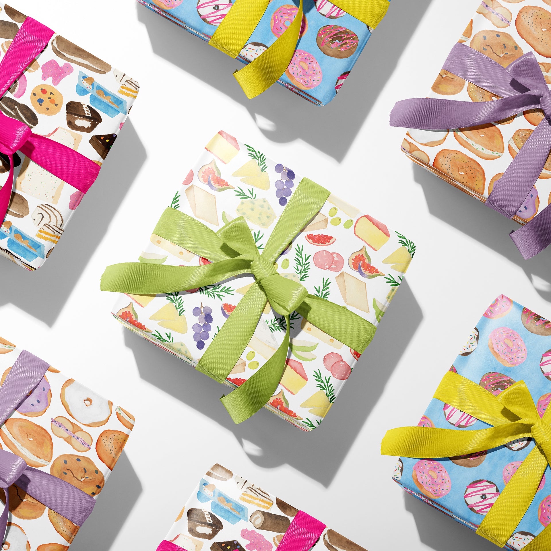 Nostalgic Junk Food Gift Wrap by Gert & Co