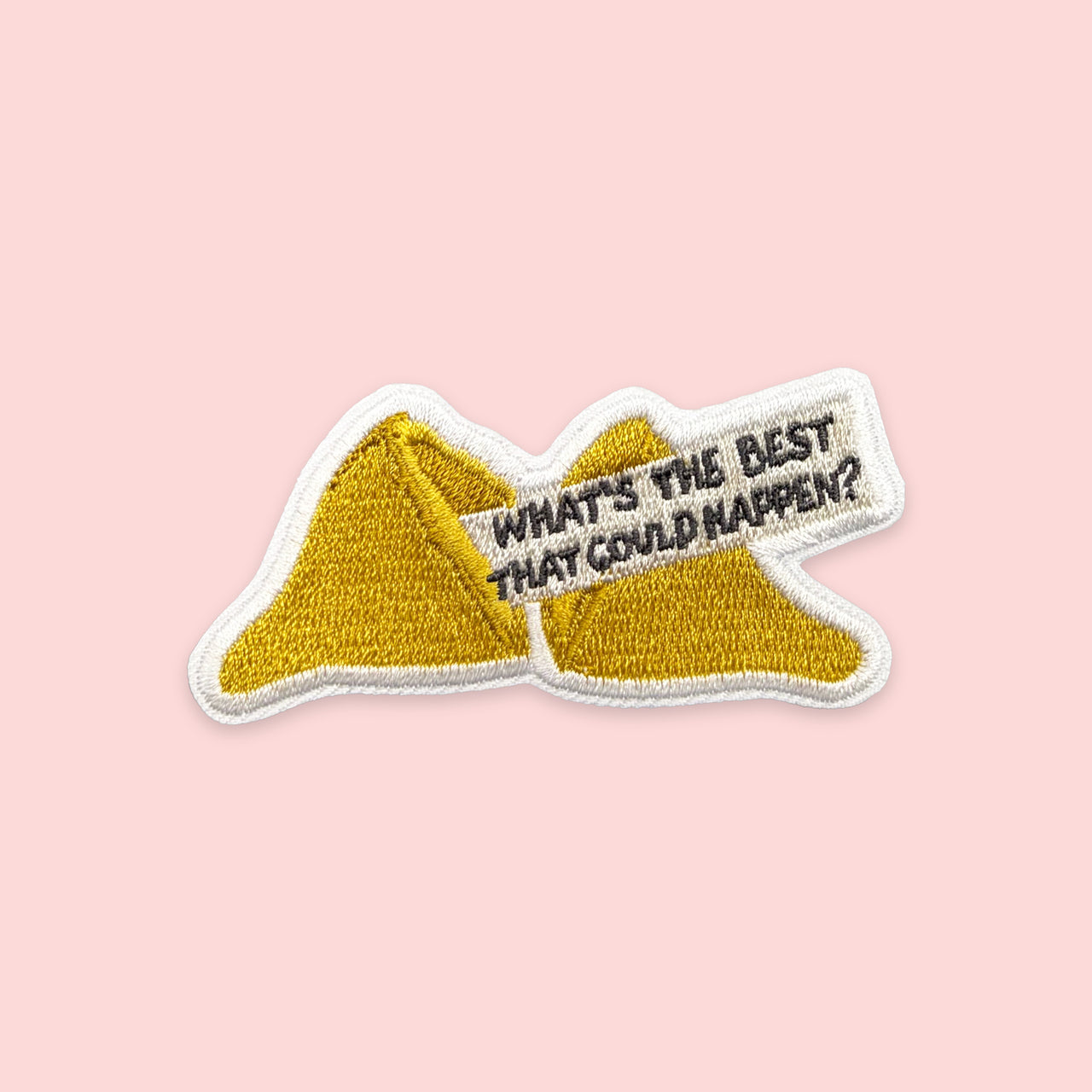 Fortune Cookie Iron-On Patch
