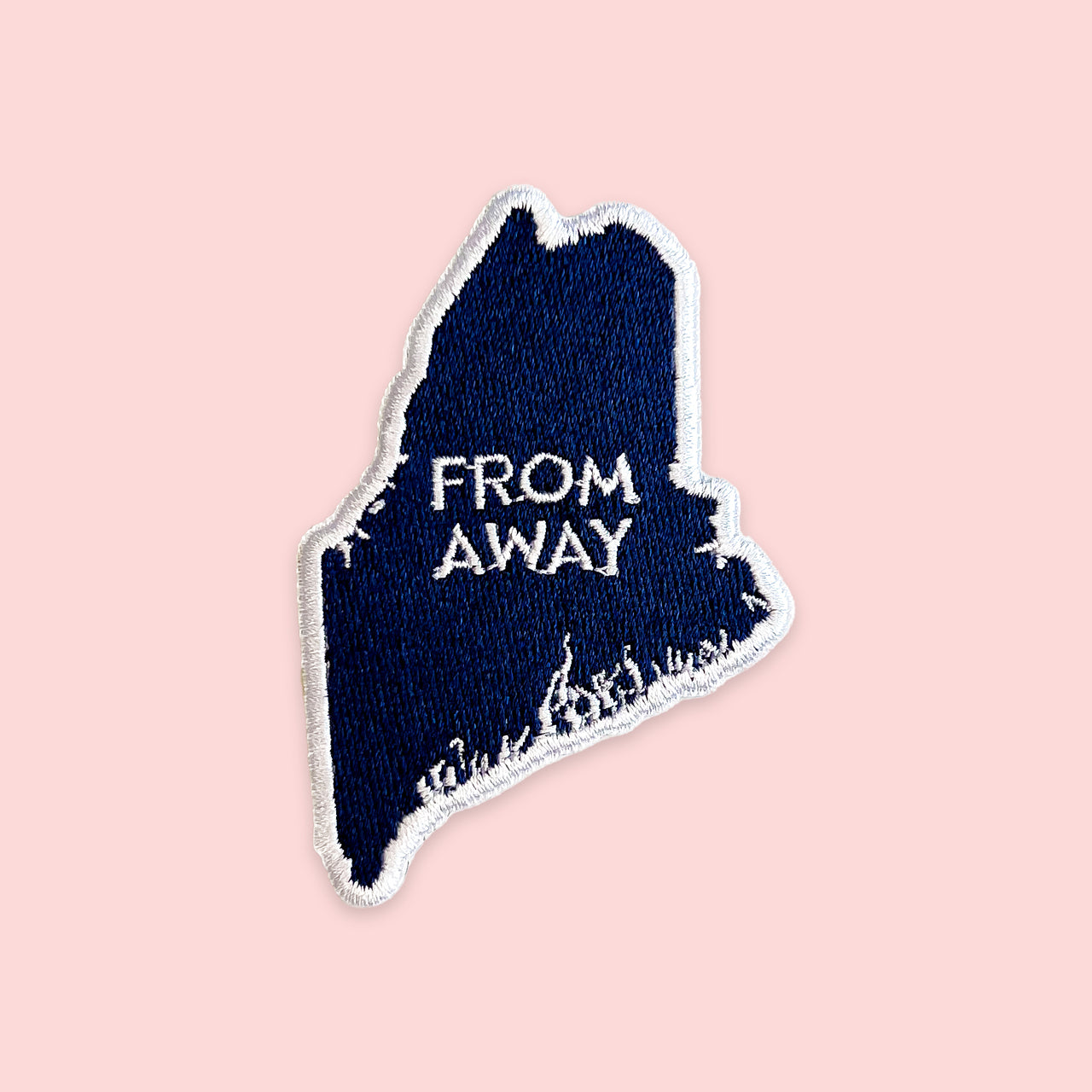 Maine “From Away” Iron-on Patch