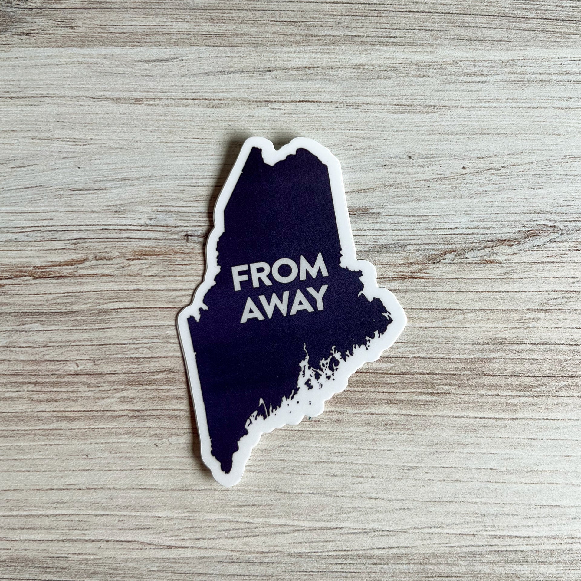 'From Away' Maine Sticker by Gert & Co