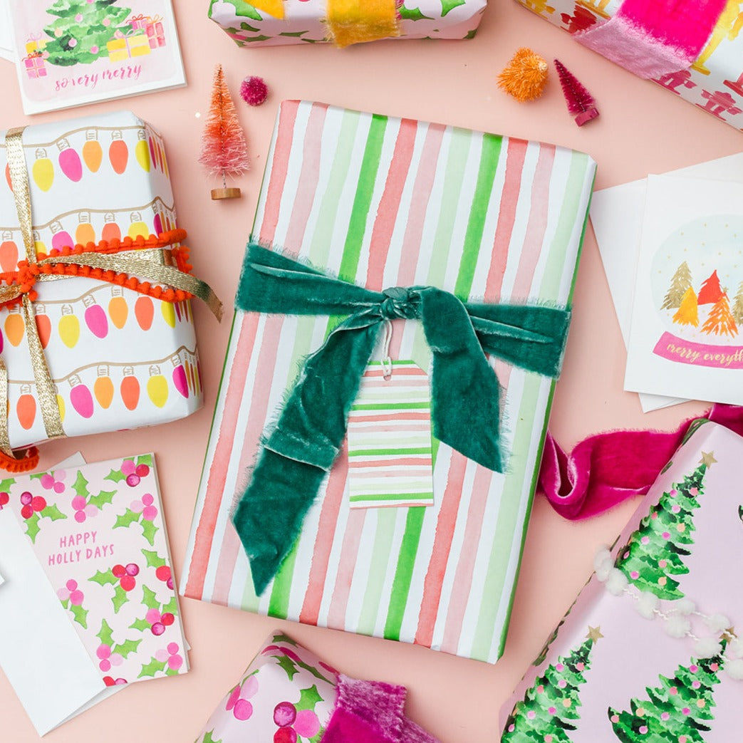 Whimsical Christmas Gift Wrap by Gert & Co