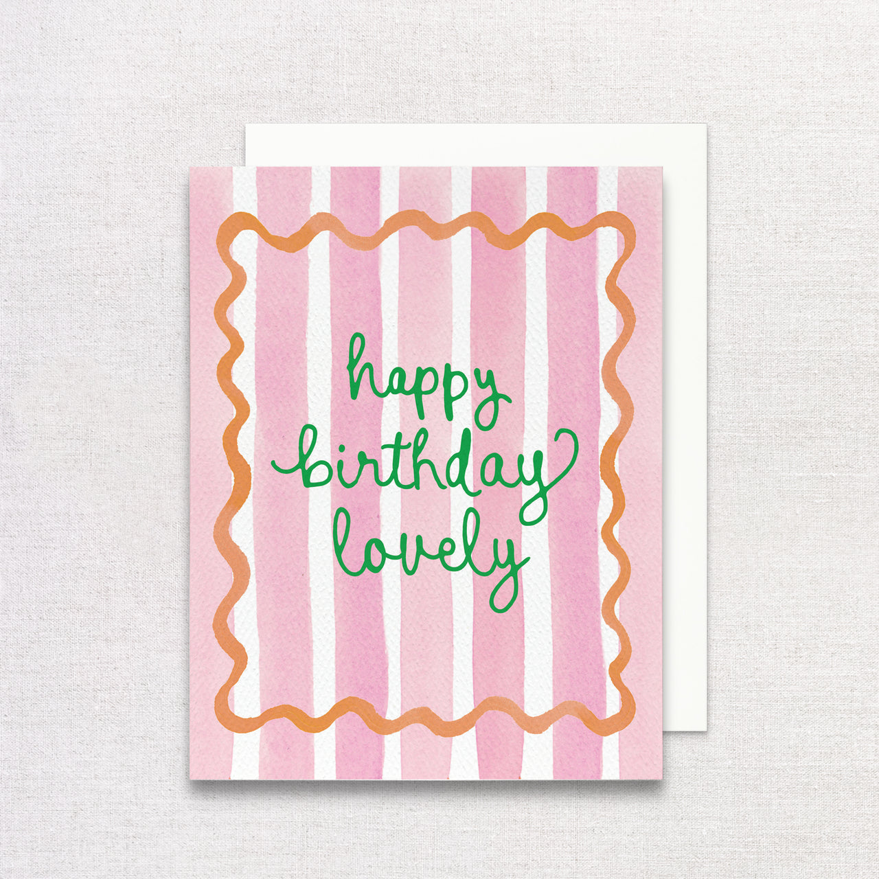 Happy Birthday Lovely Greeting Card by Gert & Co
