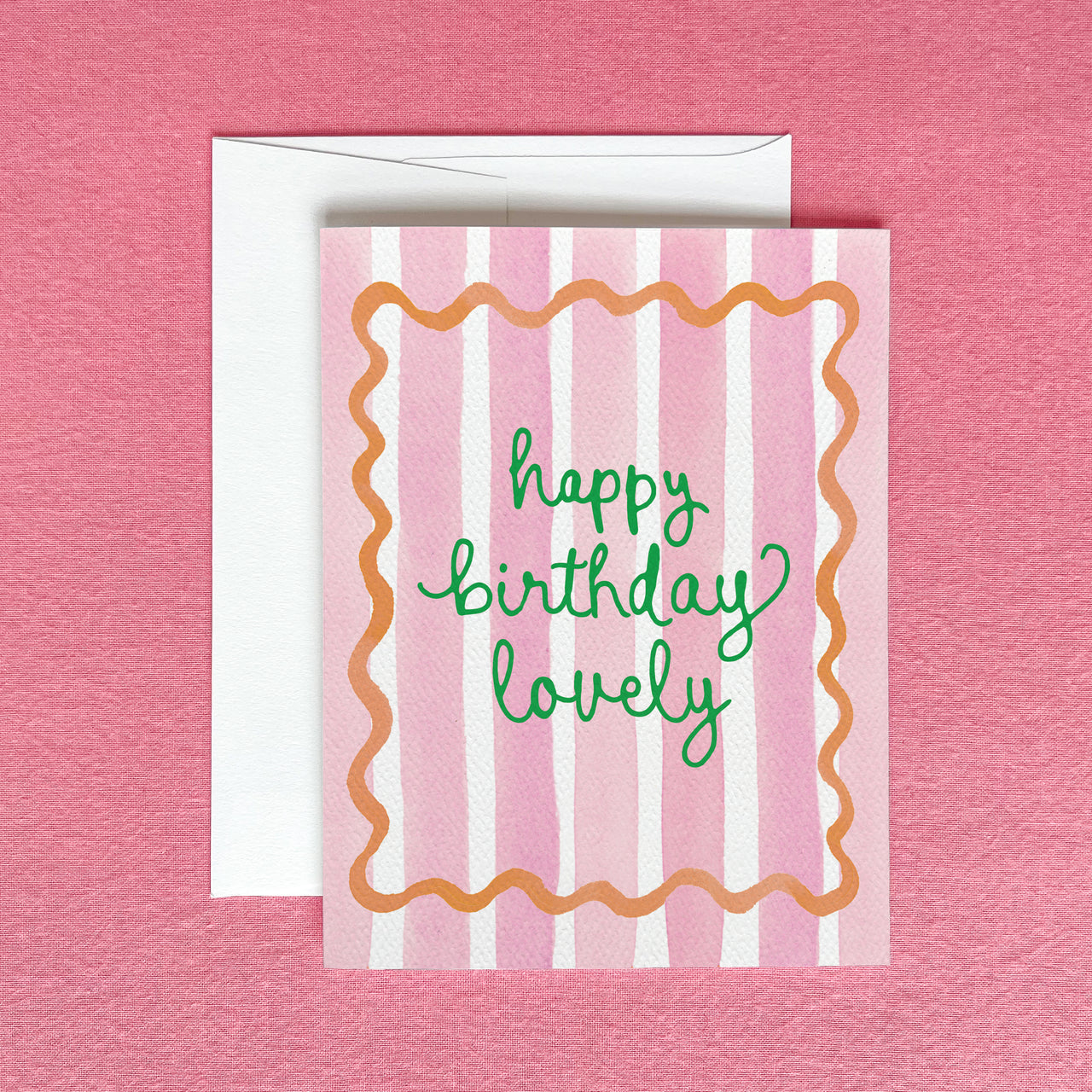 Happy Birthday Lovely Greeting Card by Gert & Co