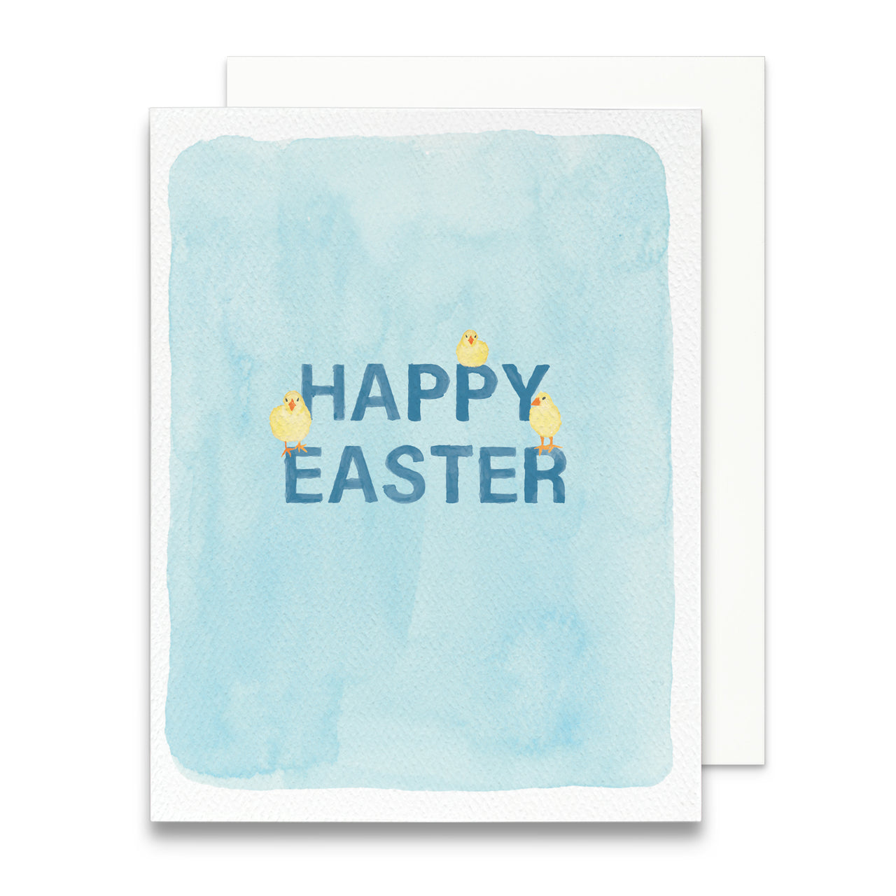 Happy Easter Chicks Greeting Card