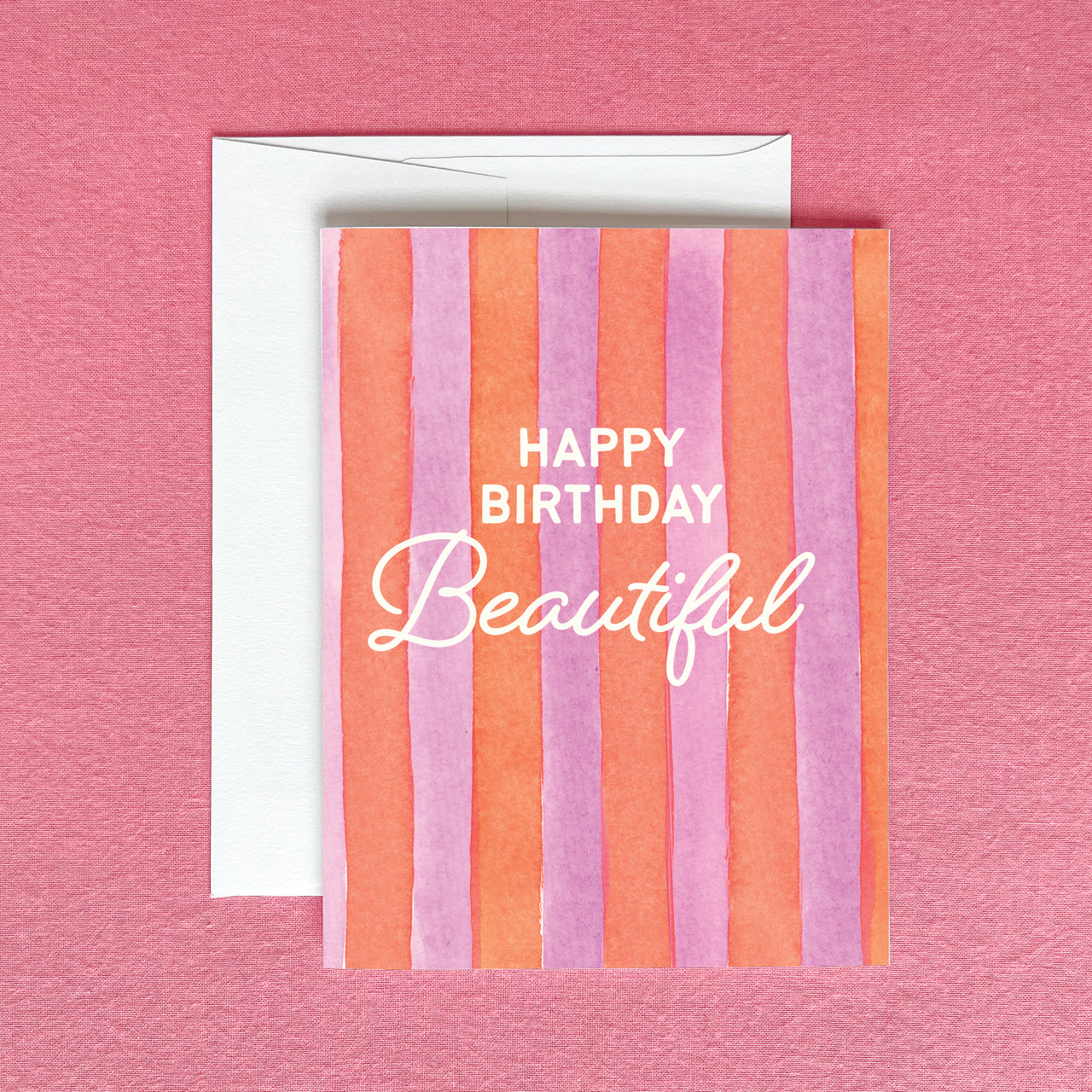 Happy Birthday Beautiful Greeting Card Greeting Card by Gert & Co