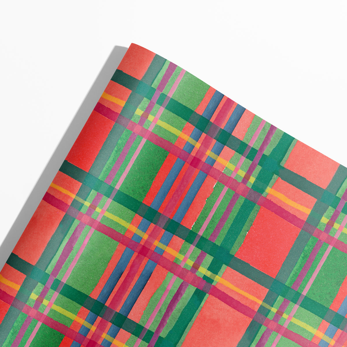 Holiday Plaid Gift Wrap