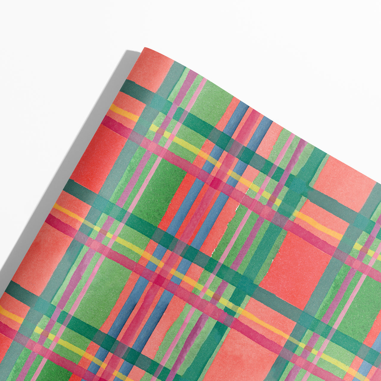 Holiday Plaid Gift Wrap
