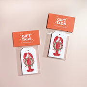 Maine Holiday Lobster Gift Tags by Gert & Co