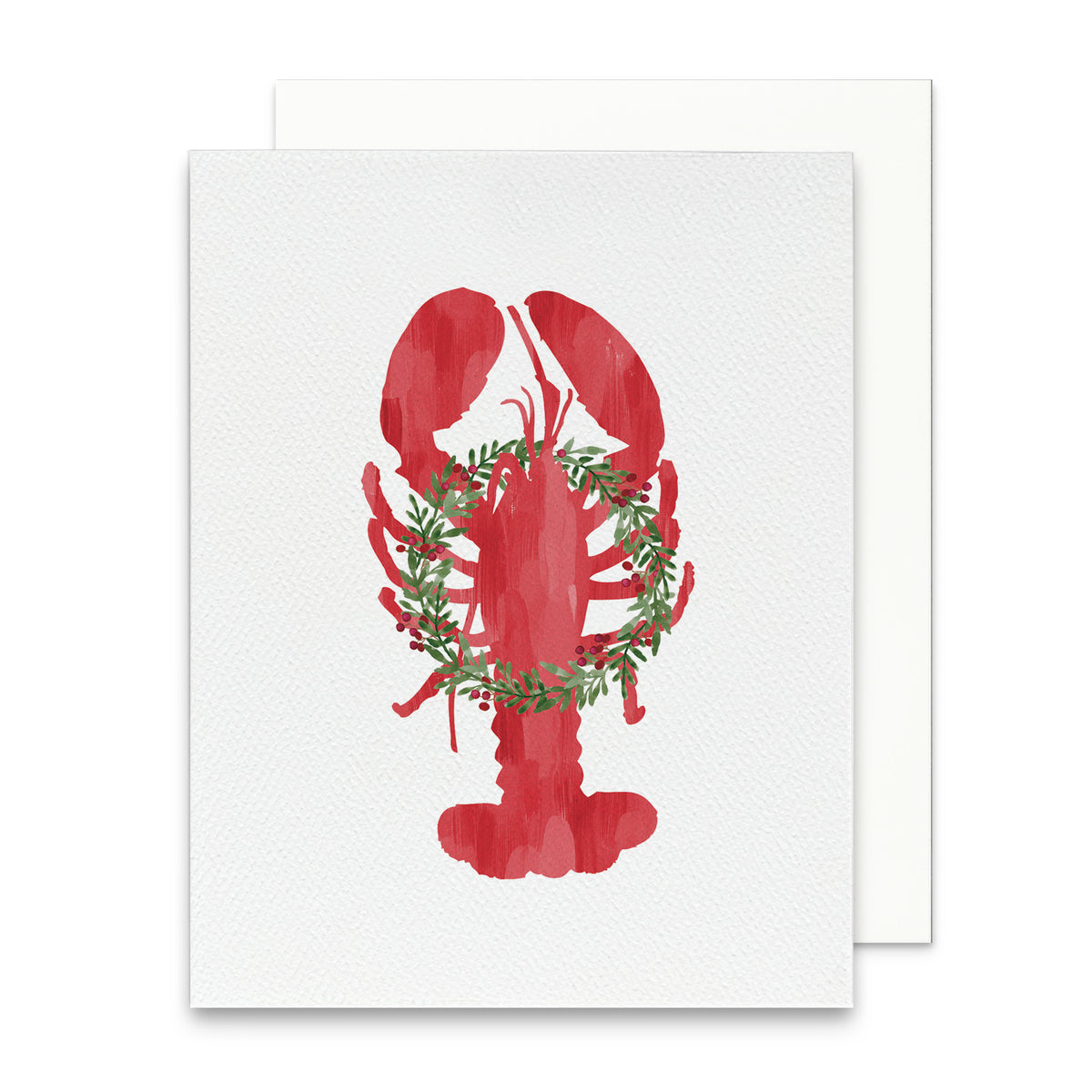 Maine Lobster Holiday Card