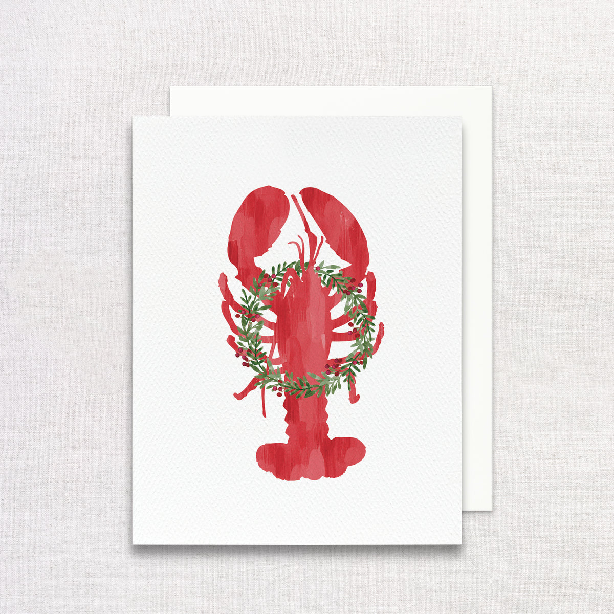 Maine Lobster Holiday Card