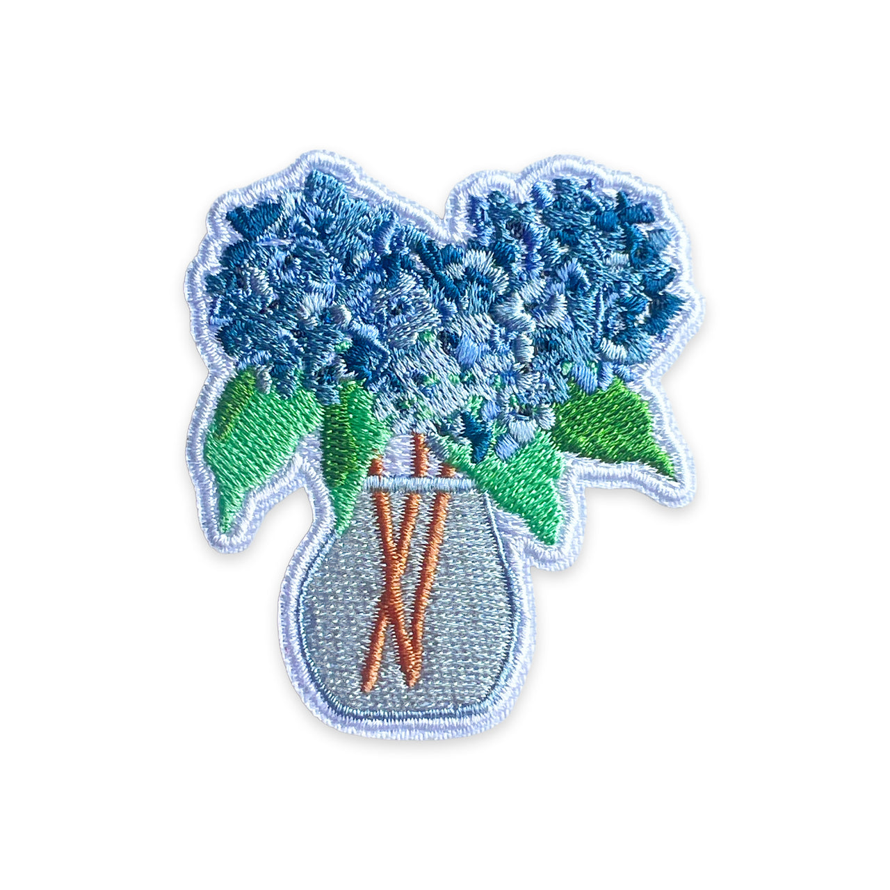 Hydrangea Iron-On Patch