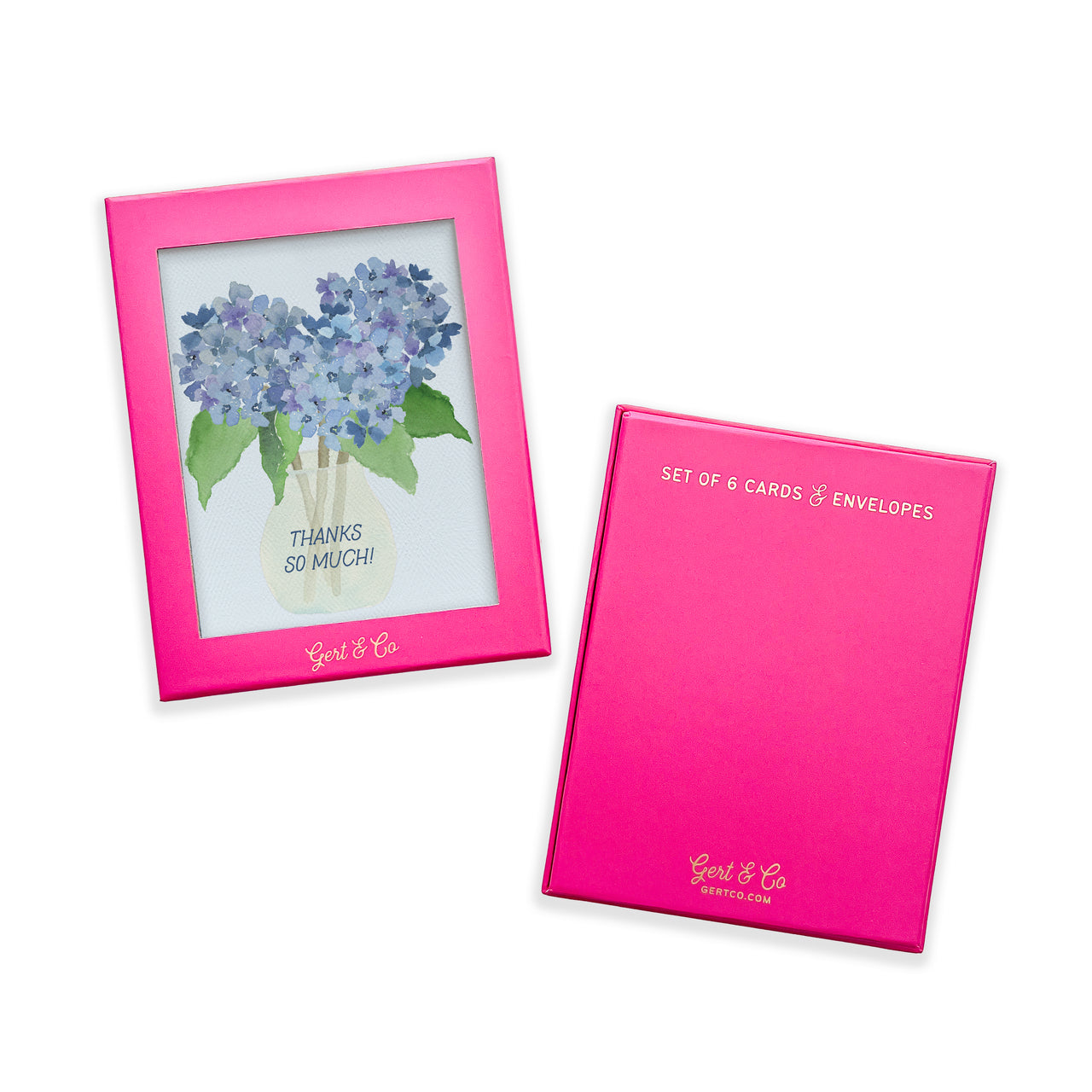 Hydrangea Bouquet Greeting Cards, Set of 6
