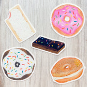 Bagel and Cream Cheese Sticker by Gert & Co