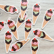 Ice Cream Cone Sticker by Gert & Co