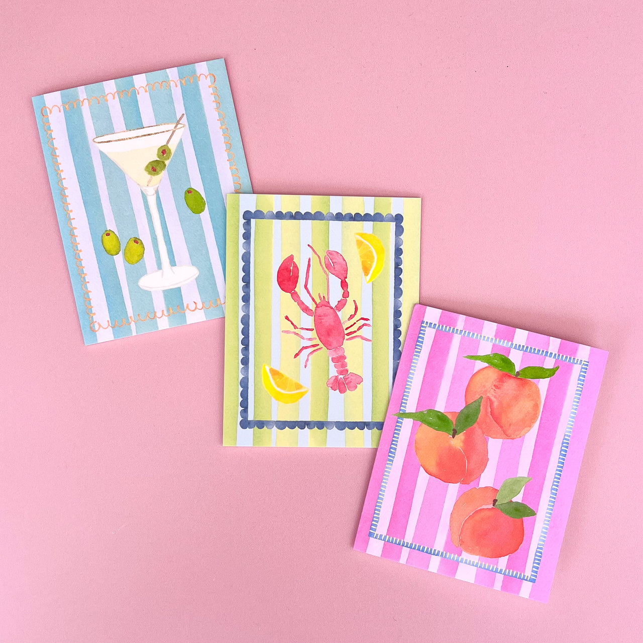 Whimsical Icons Assorted Greeting Cards, Set of 6