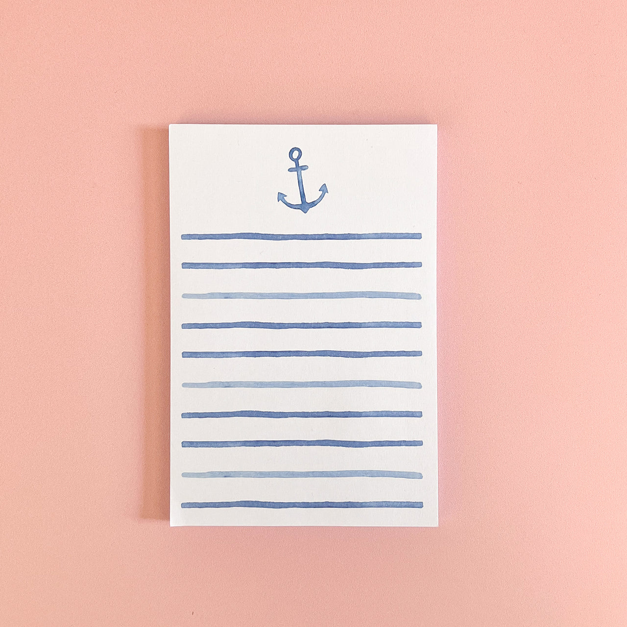 Watercolor Anchor Notepad by Gert & Co