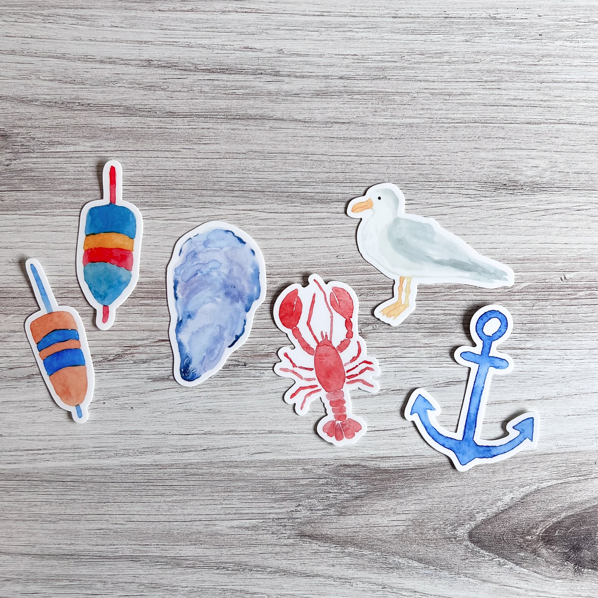 Coastal Stickers by Gert & Co