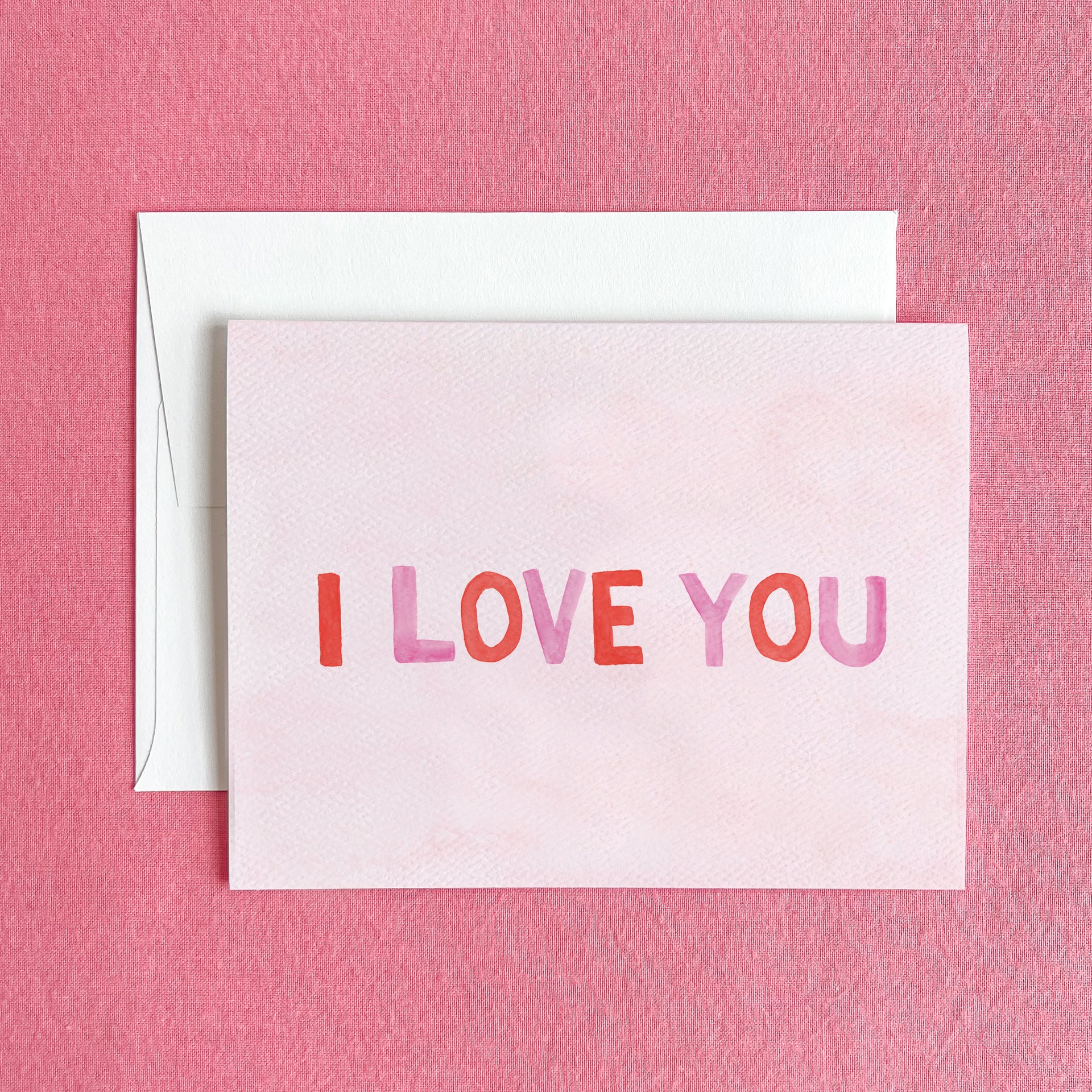 I Love You Greeting Card by Gert & Co
