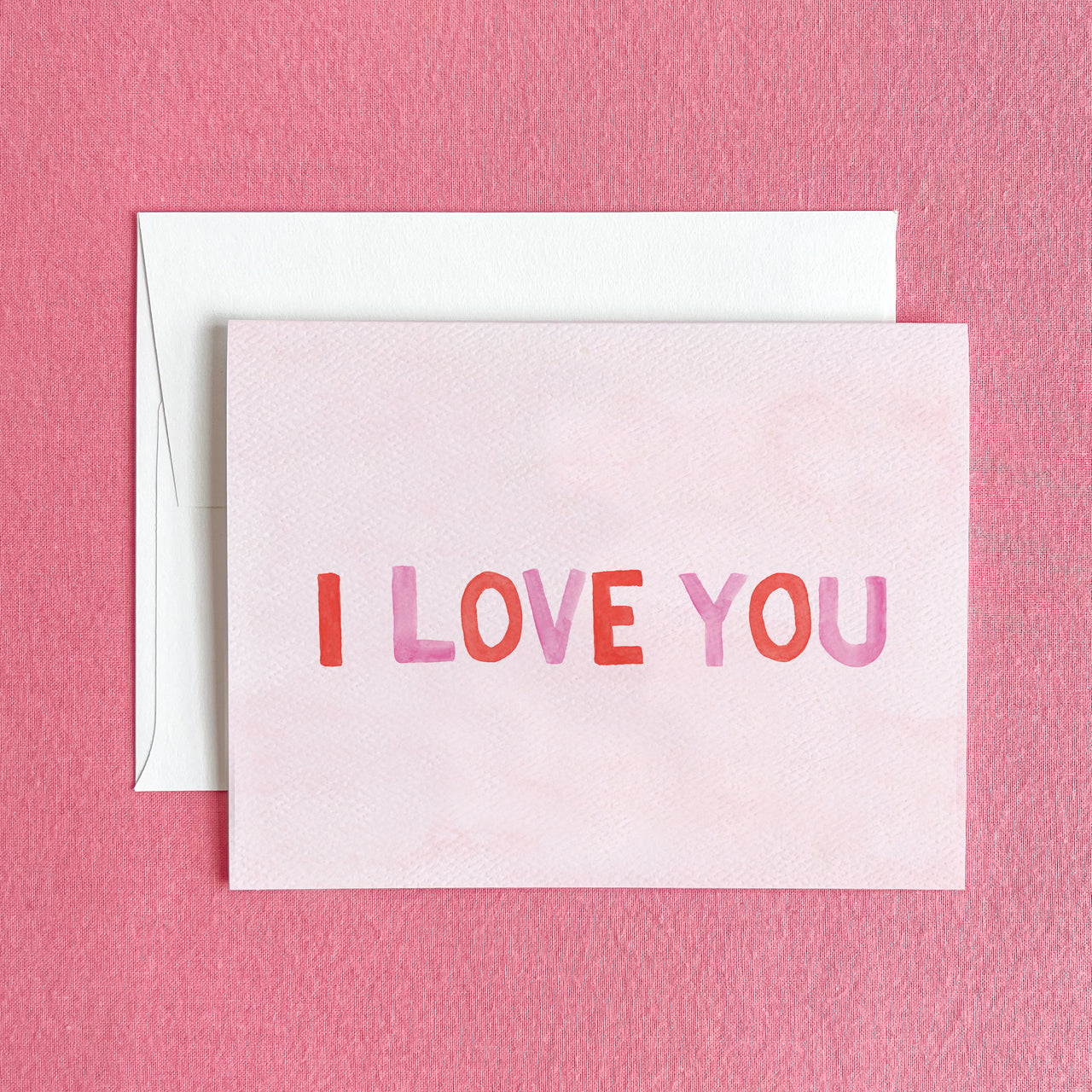 I Love You Greeting Card by Gert & Co