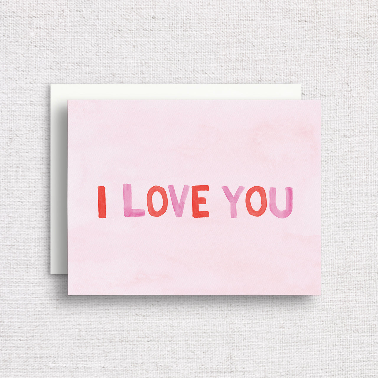 I Love You Greeting Card by Gert & Co