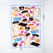 Nostalgic Junk Food Tea Towel by Gert & Co