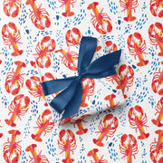 Lobsters in the Surf Gift Wrap by Gert & Co