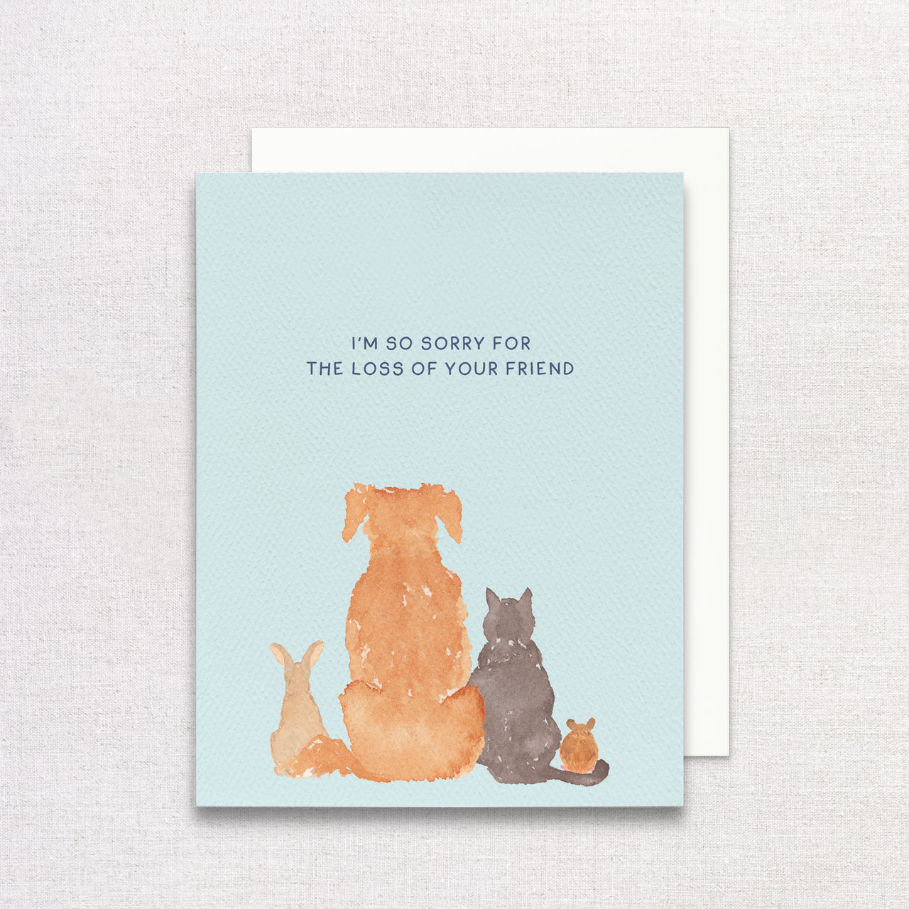 Pet Sympathy Greeting Card