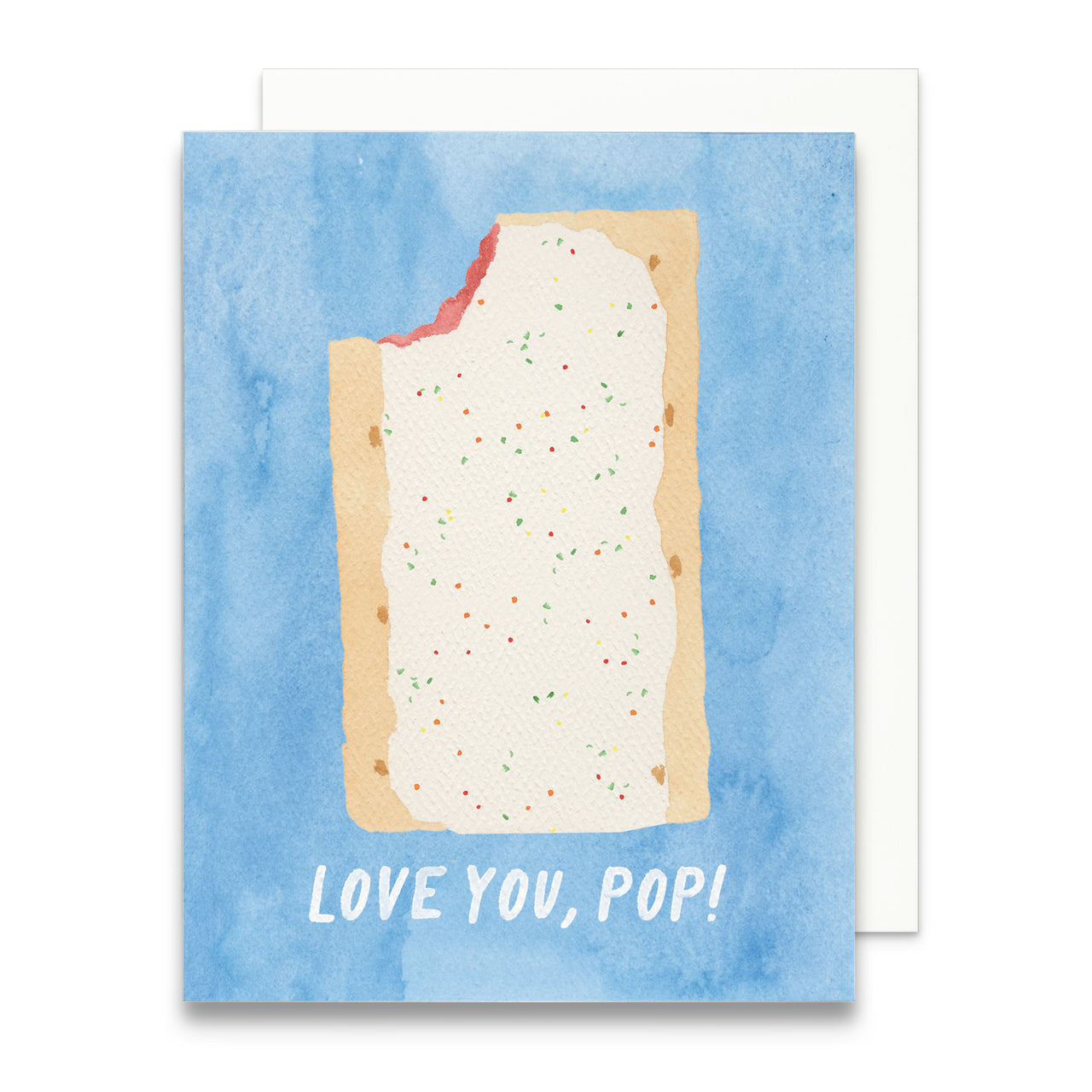 Love You, Pop Toaster Pastry Greeting Card