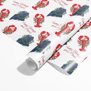 Maine Holiday Gift Wrap by Gert & Co