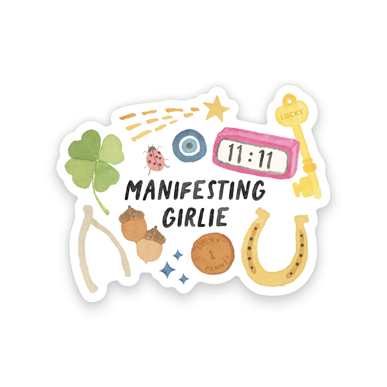 Manifesting Girlie Sticker by Gert & Co