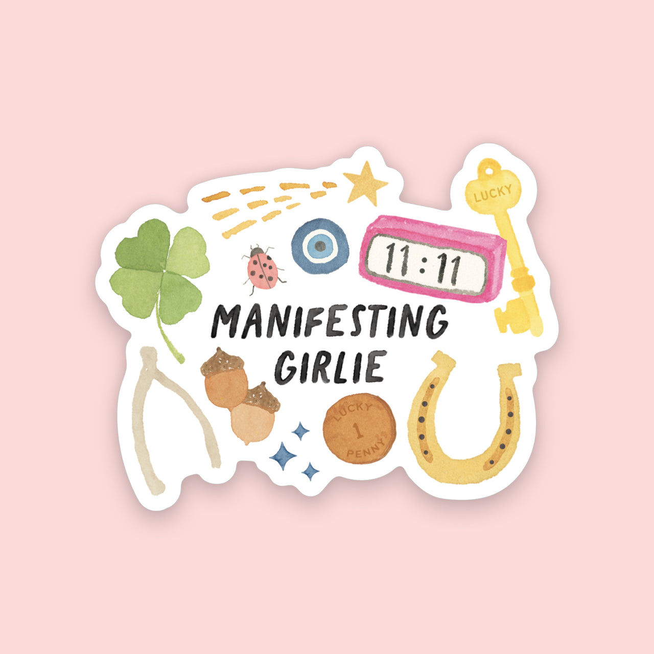 Manifesting Girlie Sticker by Gert & Co