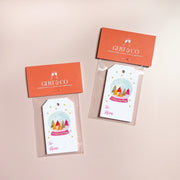 Merry Everything Snow Globe Holiday Gift Tags by Gert & Co