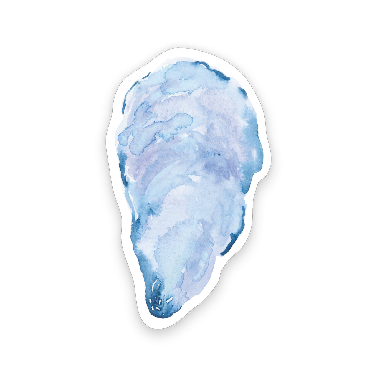 Watercolor Mussel Shell Sticker
