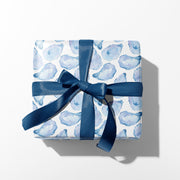 Watercolor Mussel Shell Gift Wrap by Gert & Co