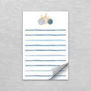 Vintage Fishing Floats Notepad by Gert & Co