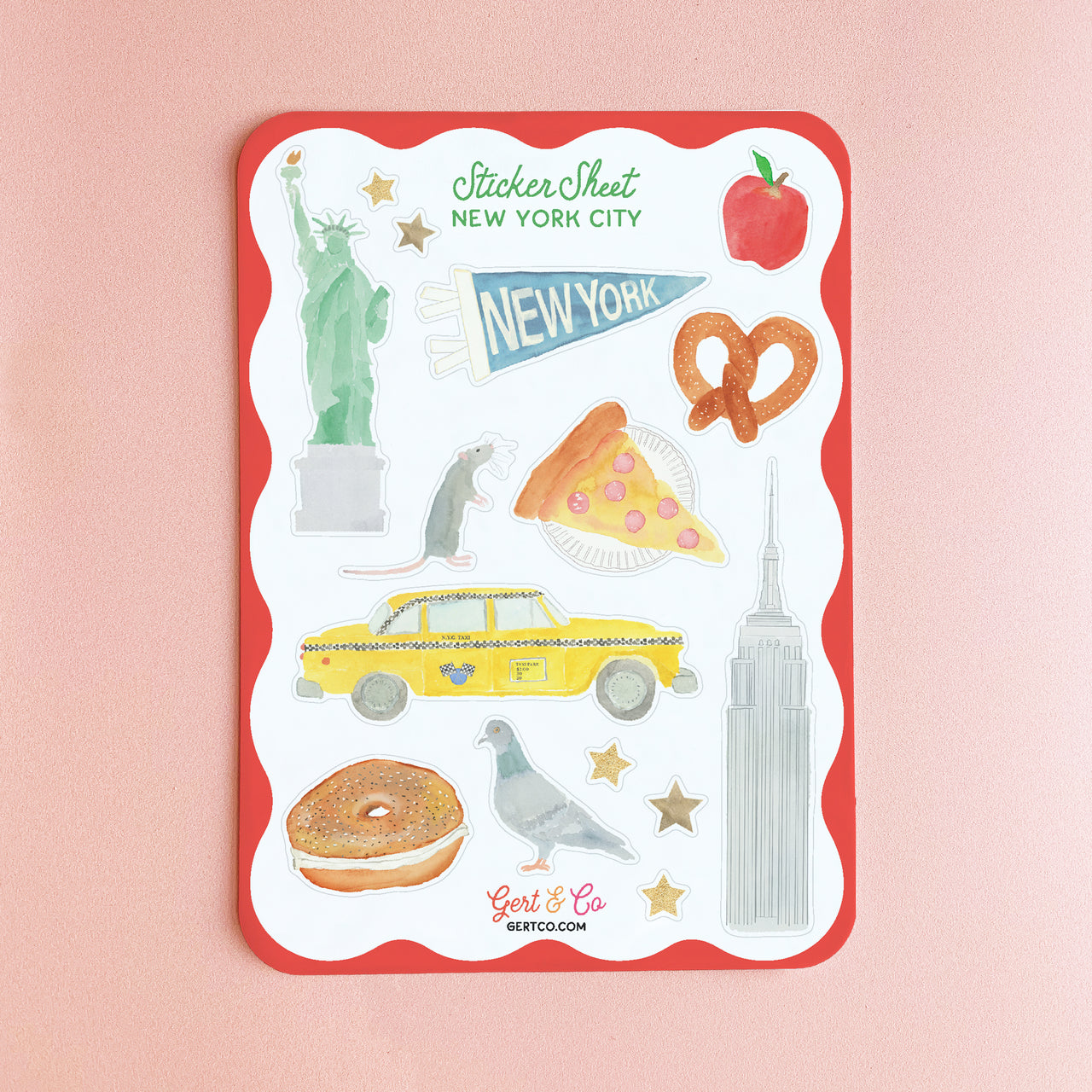 New York City Sticker Sheet