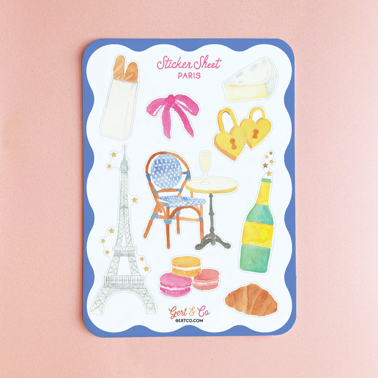 Paris Sticker Sheet